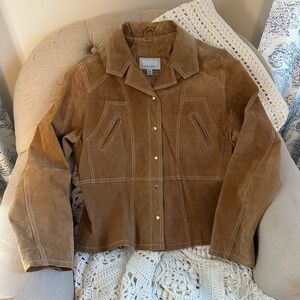 Wilsons leather Maxima suede jacket, women’s XL, camel color